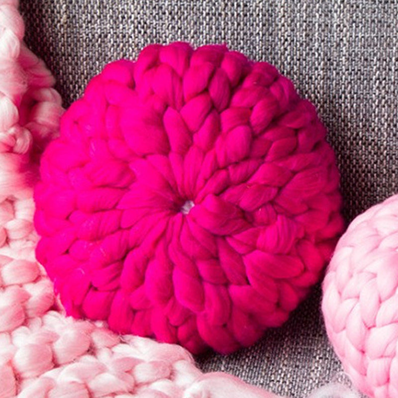 Nordic Plush Throw Pillow — view 6