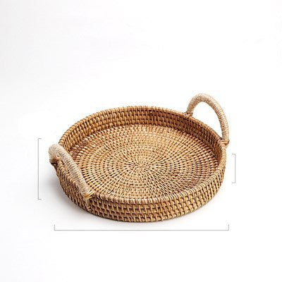 Round Fabric Storage Basket — view 3