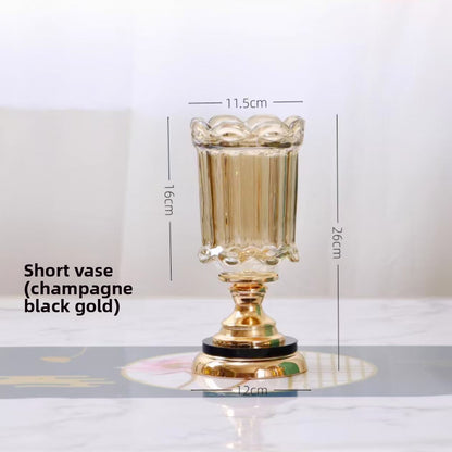 Artisan Glass Vase, hand-crafted glass — view 8