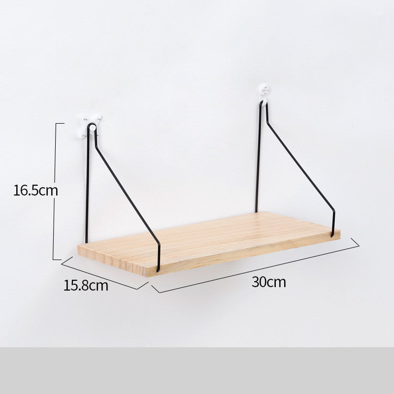 Solid Wood Wall Shelf — view 4