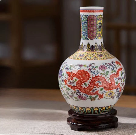 Porcelain Vase, porcelain decor — view 7