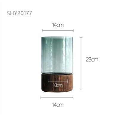 Straight-Sided Glass Vase — view 13