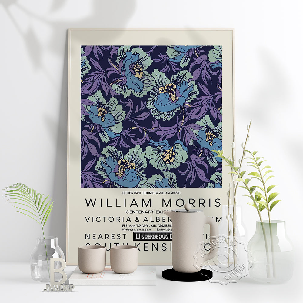 Kids' Floral Wall Print — view 6