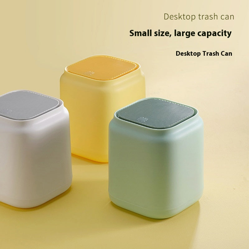 Mini Flip-Lid Desk Bin, desk bin — view 2