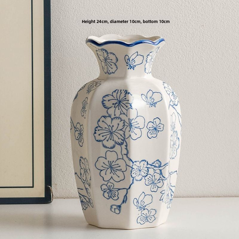 Ceramic Flower Vase, Scandinavian vase — view 3