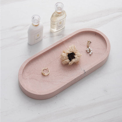 Marble-Effect Decorative Tray — view 3