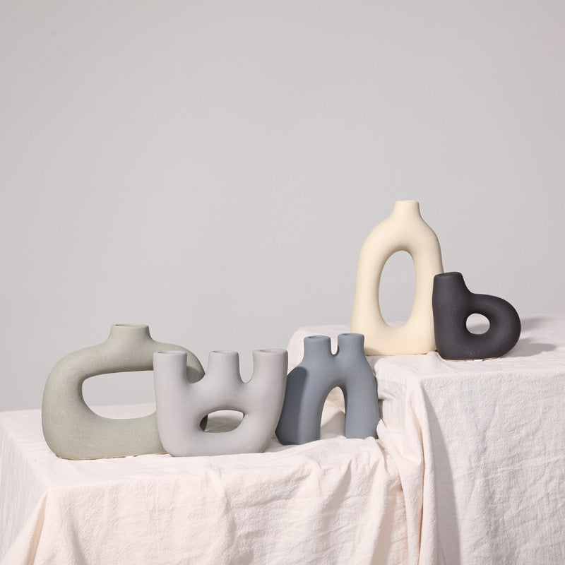 Modern Ceramic Vase, ceramic decor — view 2