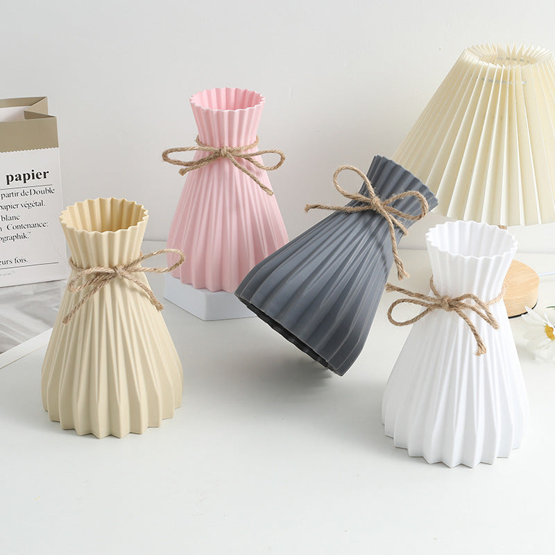 Origami Fold Vase, Scandinavian ceramic vase — view 3