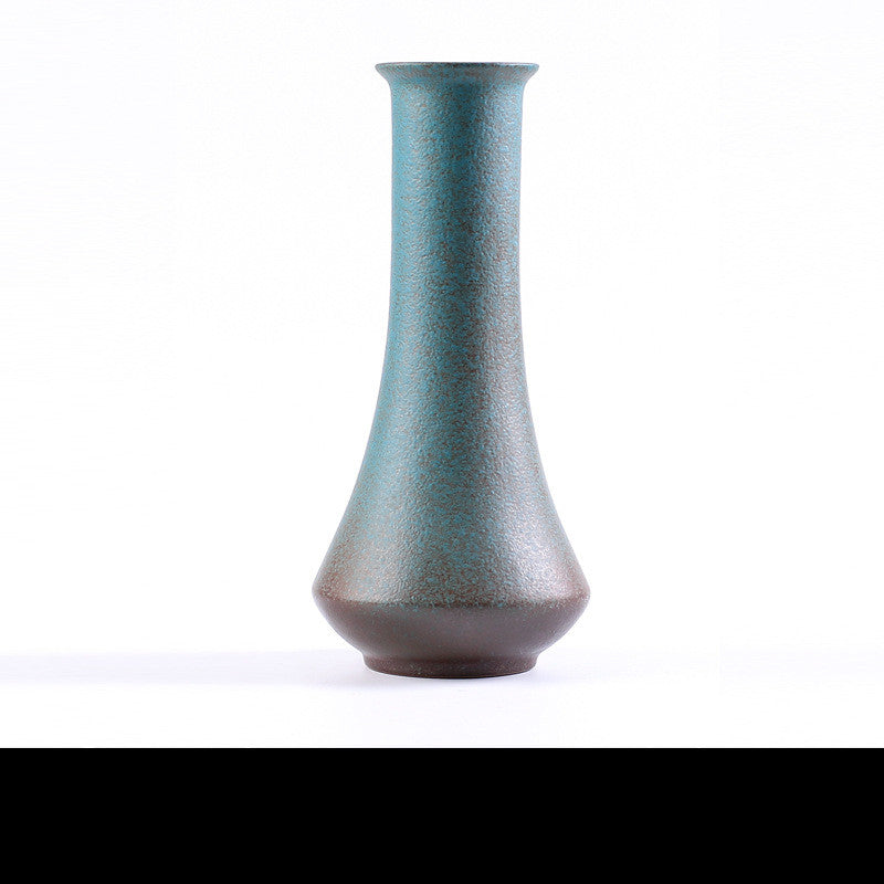Small Kiln-Glazed Ceramic Vase — view 4