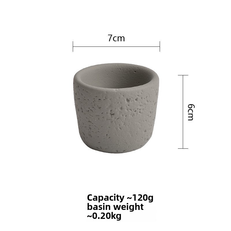 Cement Pillar Candle Holder — view 22
