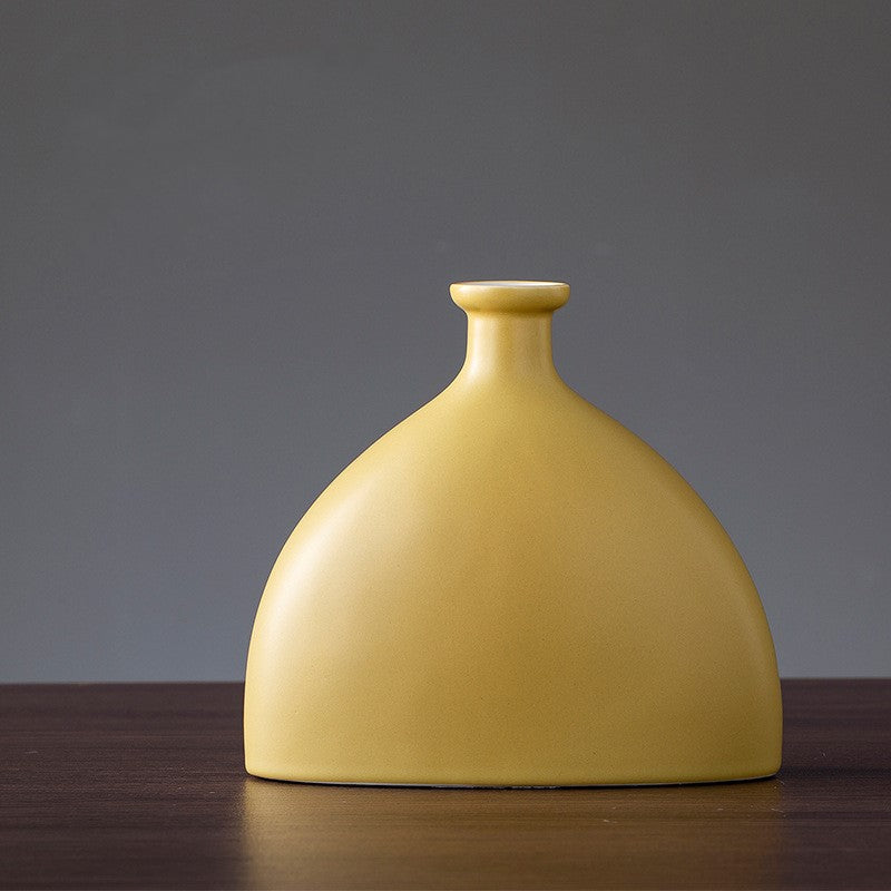 Modern Minimalist Ceramic Vase — view 5