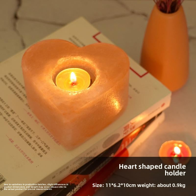 Himalayan Salt Candle Holder — view 13