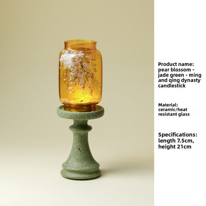 Sculptural Candle Holder, Nordic decor — view 8