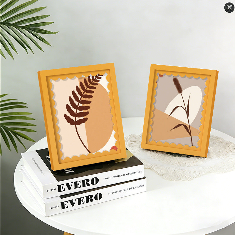 Wavy Wooden Photo Frame, Tabletop — view 3