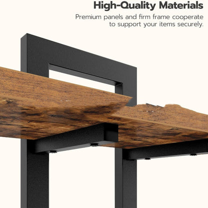 Carbon Steel Floating Wall Shelf — view 3