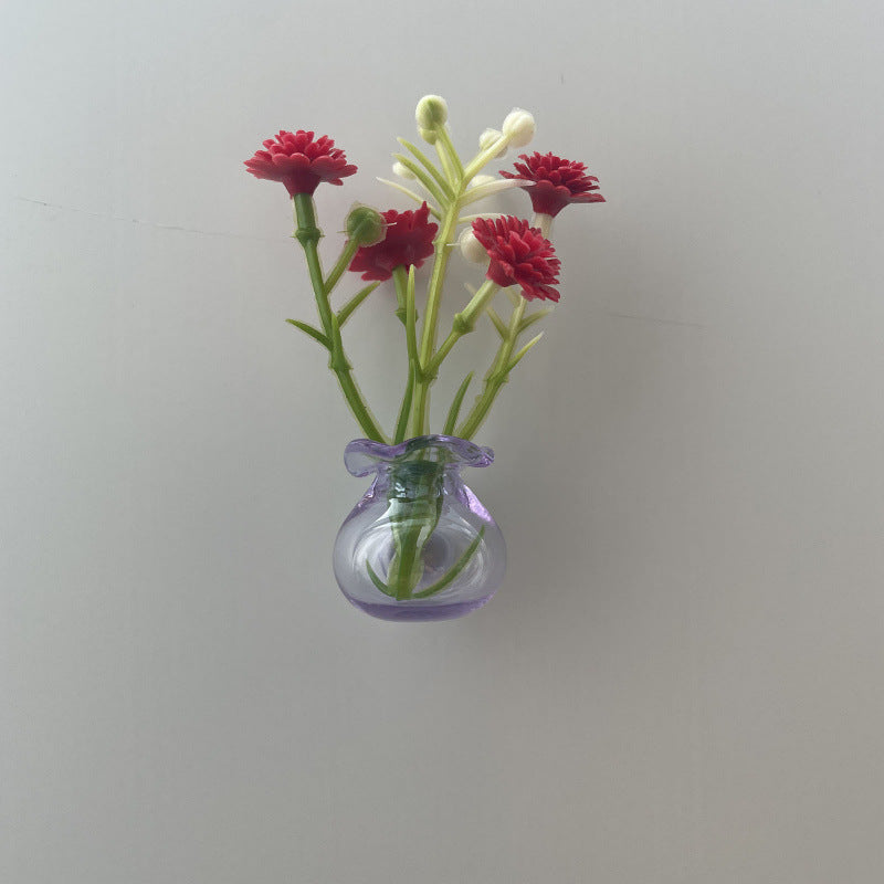 Mini Magnetic Bud Vase, glass bud vase — view 8