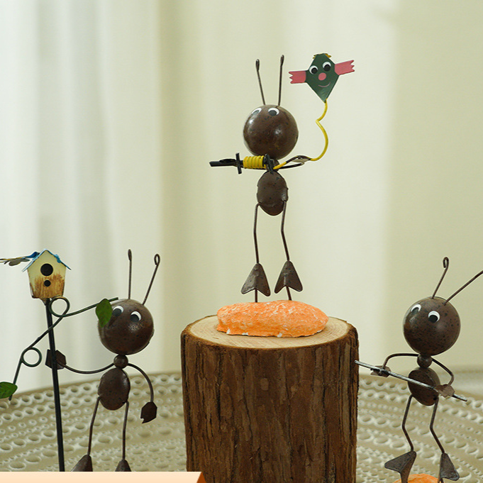 Nordic Ant Resin Figurine — minimalist decor sculpture | BYHIMSELF