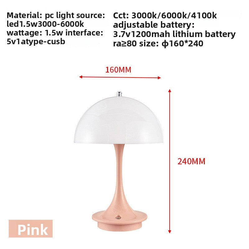 Jellyfish Lamp, aluminum flower-bud shape — view 7