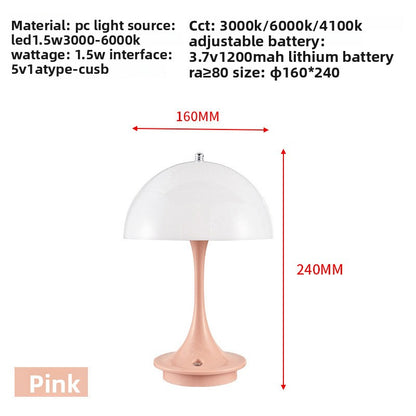 Jellyfish Lamp, aluminum flower-bud shape — view 7