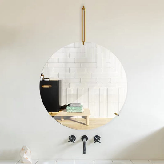 Frameless Decorative Bathroom Mirror — main view