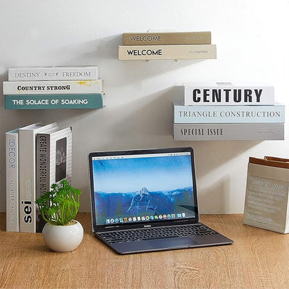 Invisible-Bracket Iron Floating Shelf — view 9