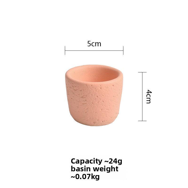 Cement Pillar Candle Holder — view 17