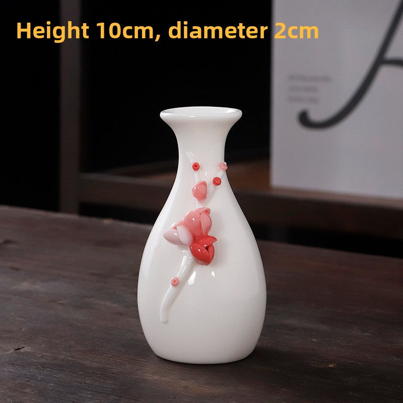 Handmade Mini Ceramic Vase, Scandinavian vase — view 7