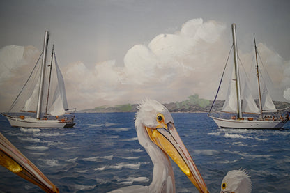 Coastal Seagull Canvas Print — view 2