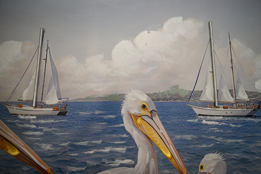 Coastal Seagull Canvas Print — view 2