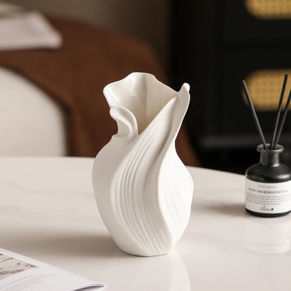 Ornamental Ceramic Vase, decorative accent — view 6