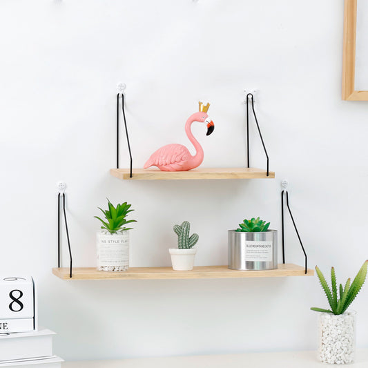 Solid Wood Wall Shelf — main view