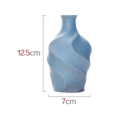 Sculpted Dried-Floral Vase — view 4
