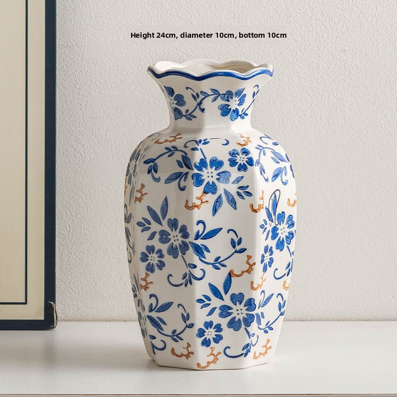 Ceramic Flower Vase, Scandinavian vase — view 8