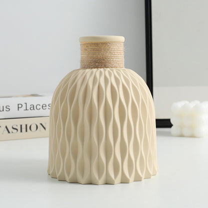 Origami Fold Vase, Scandinavian ceramic vase — view 7