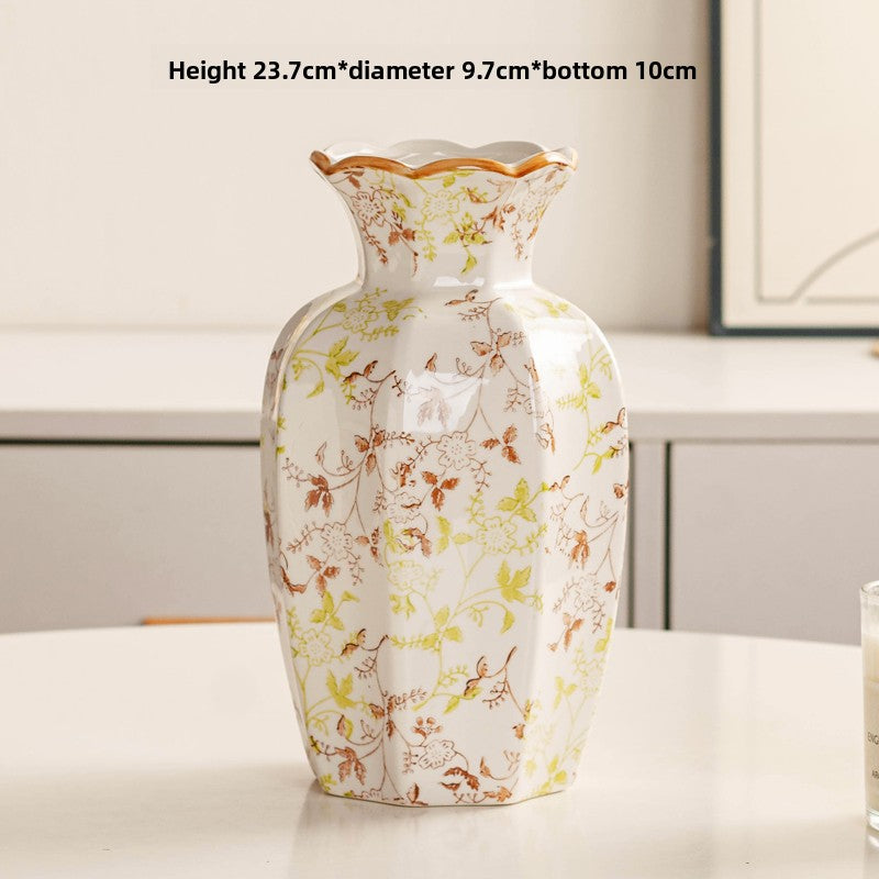 Blue & White Porcelain Vase, porcelain decor — view 11