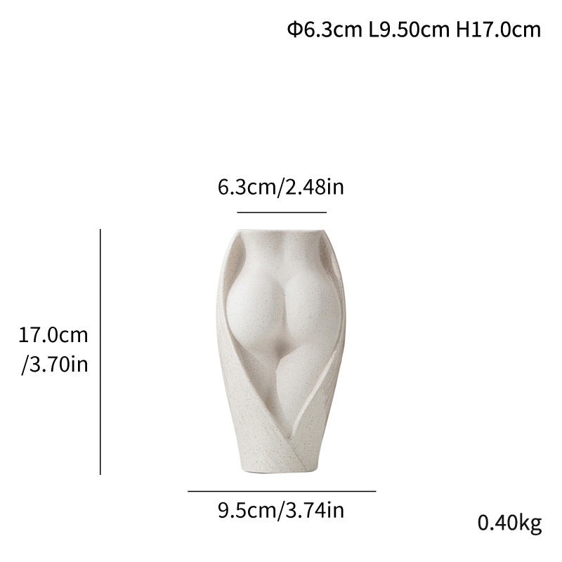Modern Office Ceramic Vase, desk vase — view 7