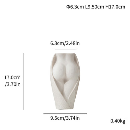 Modern Office Ceramic Vase, desk vase — view 7
