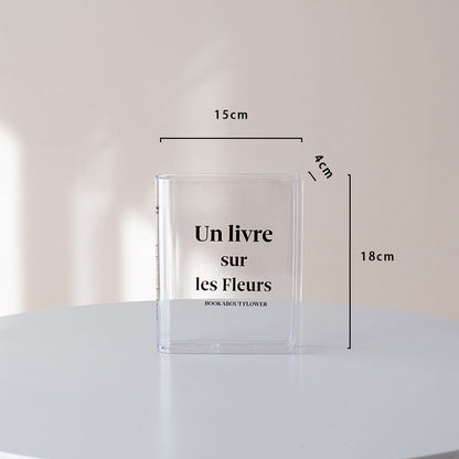 Acrylic Book Vase, acrylic vase — view 5