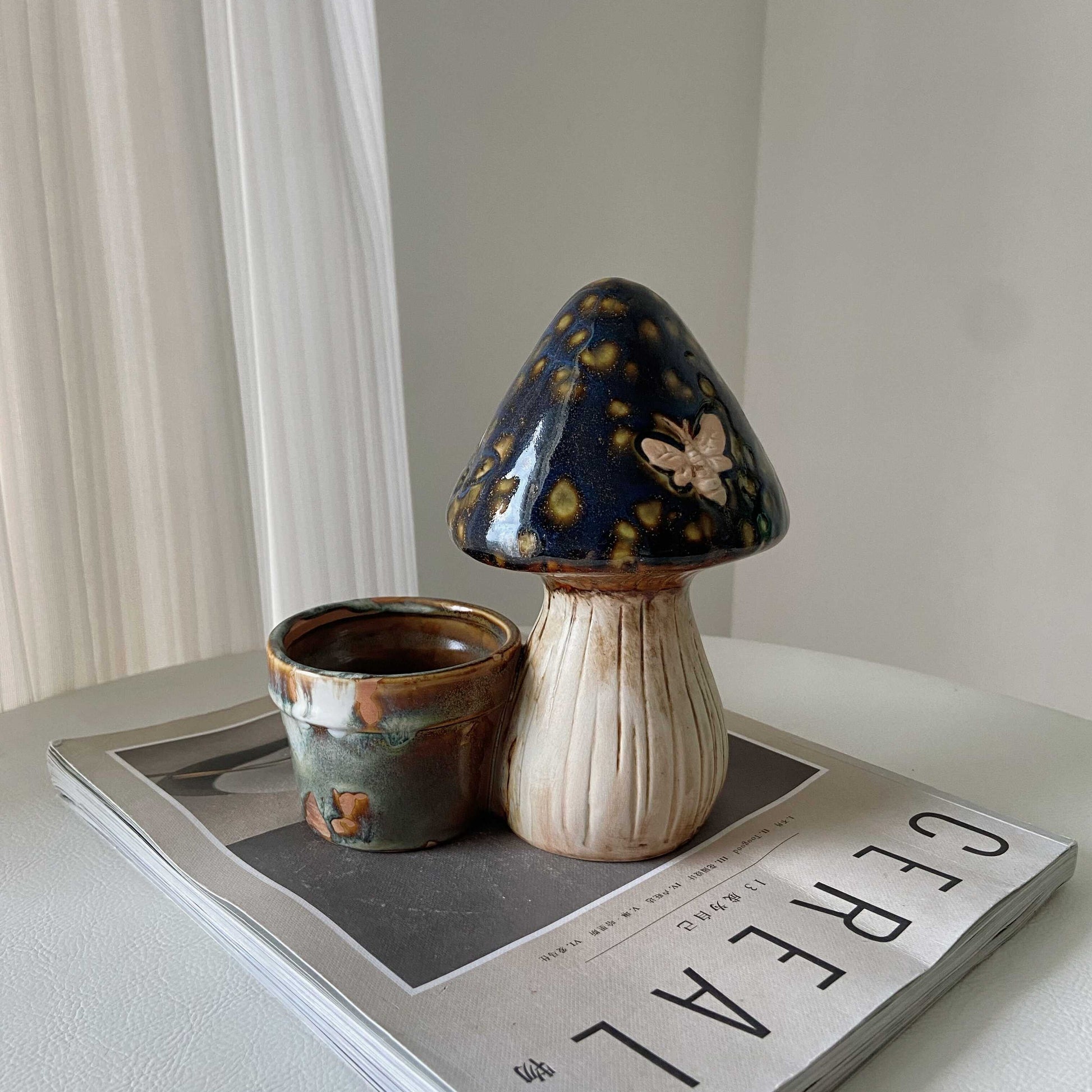 Single-Stem Ceramic Vase — minimalist bud vase | BYHIMSELF