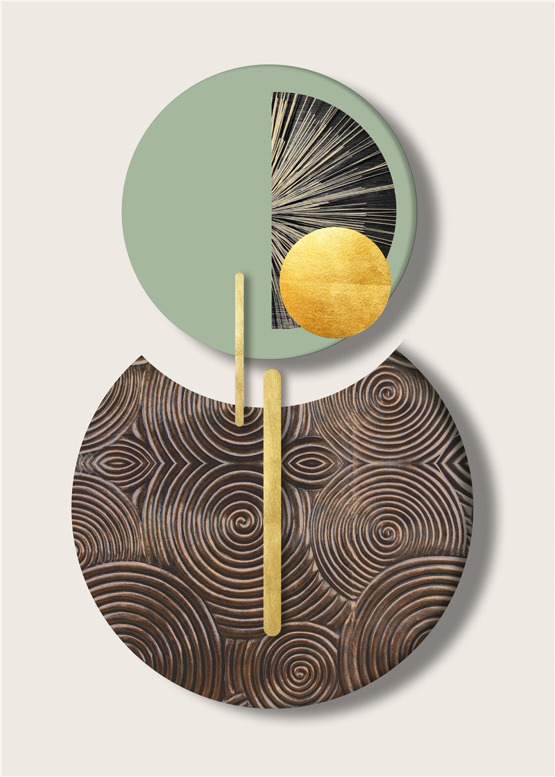 Abstract Architecture Art Print — view 7