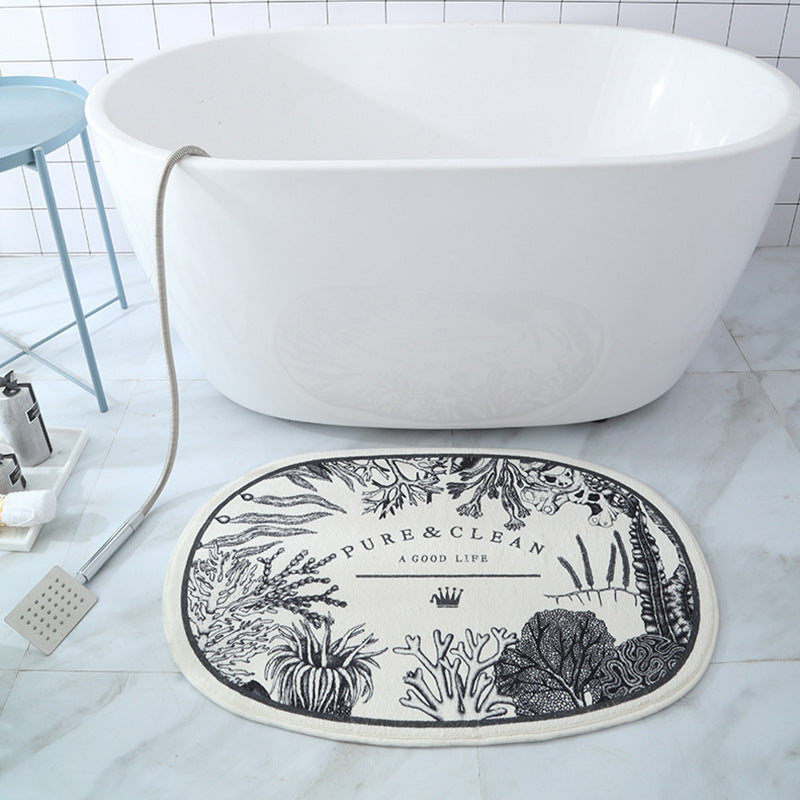 Plush Non-Slip Oval Rug — view 13