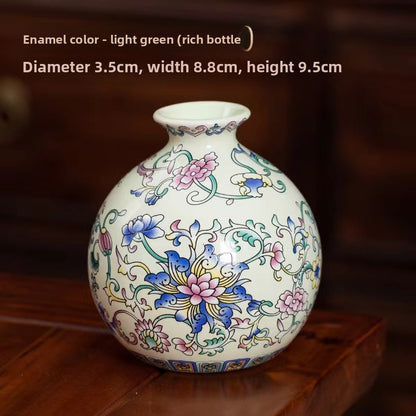 Hand-Enamelled Vase — view 30