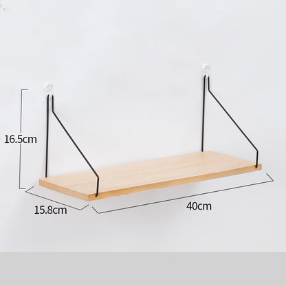 Solid Wood Wall Shelf — view 2