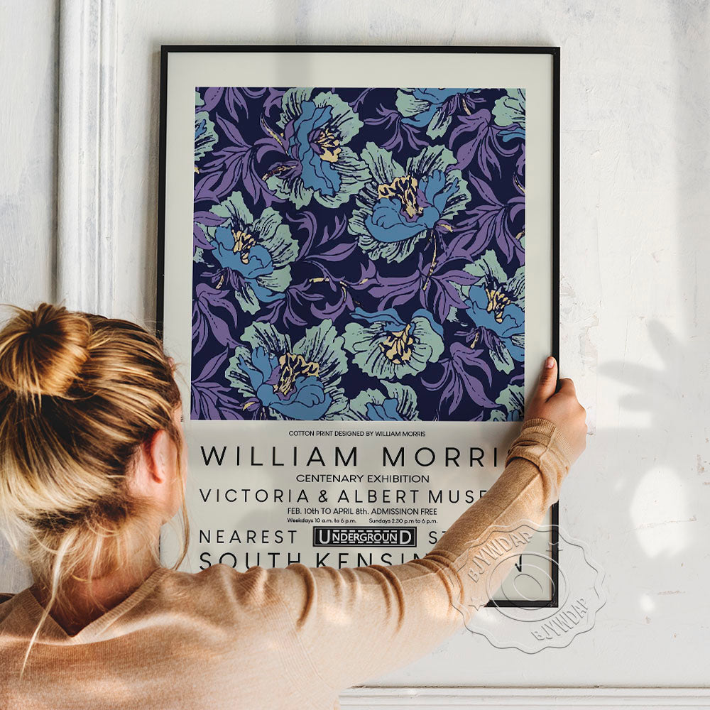 Kids' Floral Wall Print — view 5