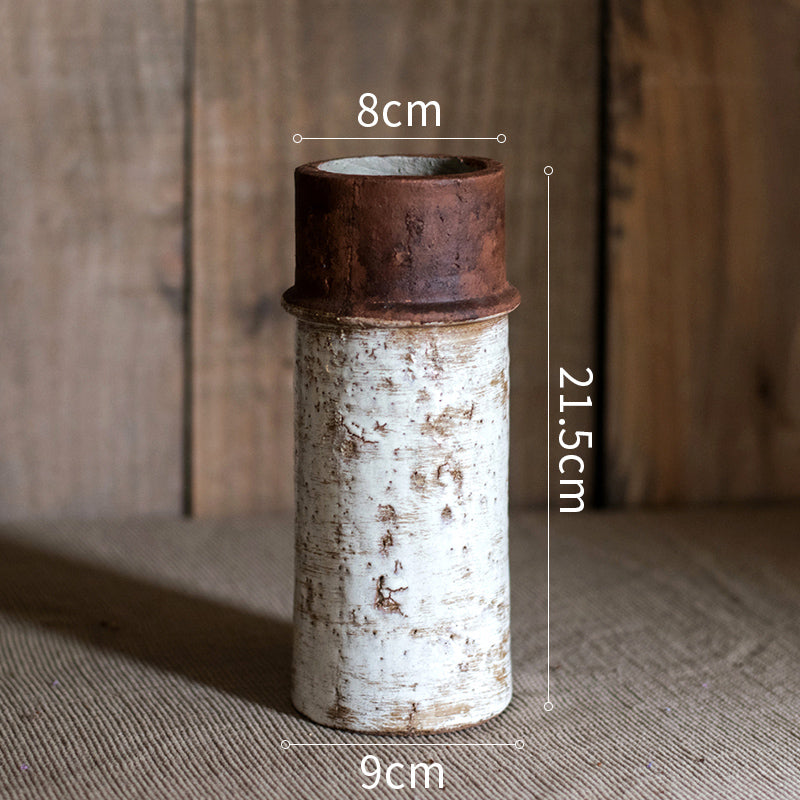 Geometric Ceramic Vase — view 3