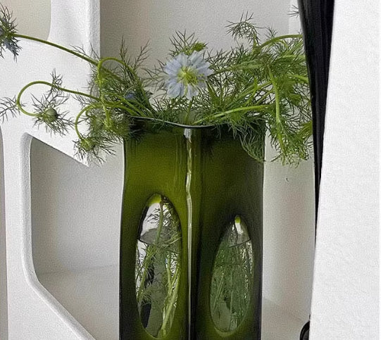 Hydroponic Glass Bud Vase — view 4