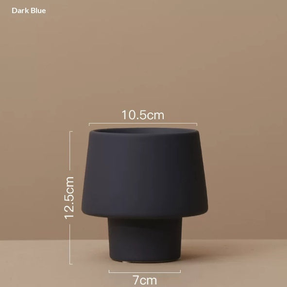 Small-Mouth Ceramic Desk Vase — view 4
