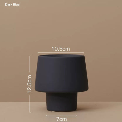 Small-Mouth Ceramic Desk Vase — view 4