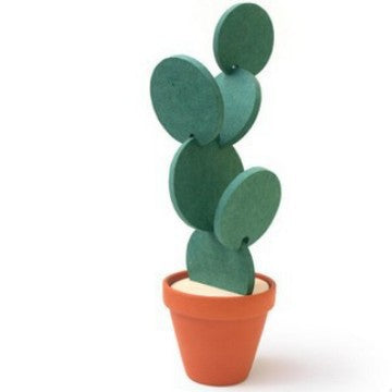 Cactus Coaster Set, ceramic coasters — view 5