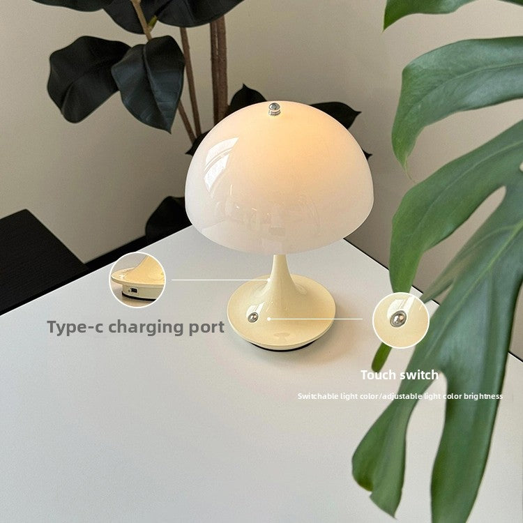 Jellyfish Lamp, aluminum flower-bud shape — view 3
